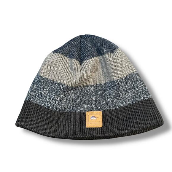 Turtle Fur Ragg Wool Beanie Lined Microfleece Knit Hat Recycled Winter Ski Cap - Picture 10 of 10